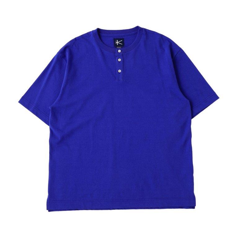 22G Air Spinning Henley SS Tee