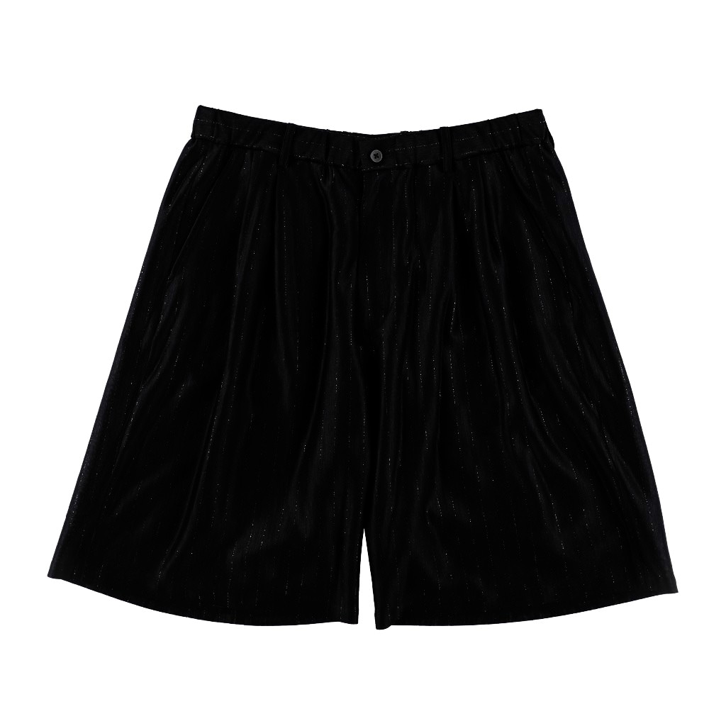 28G Silk Ramie Tuck Easy Shorts