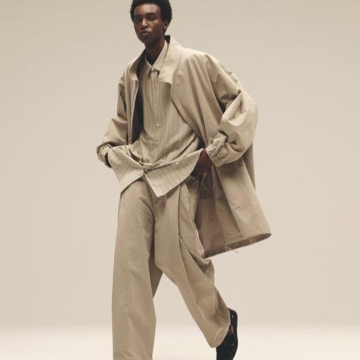 36G ECONYL Solid INCL Military Coat