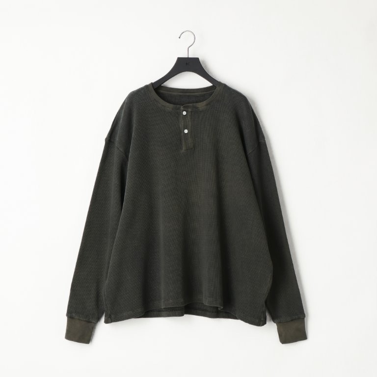 soldout18G Garment Dye Waffle