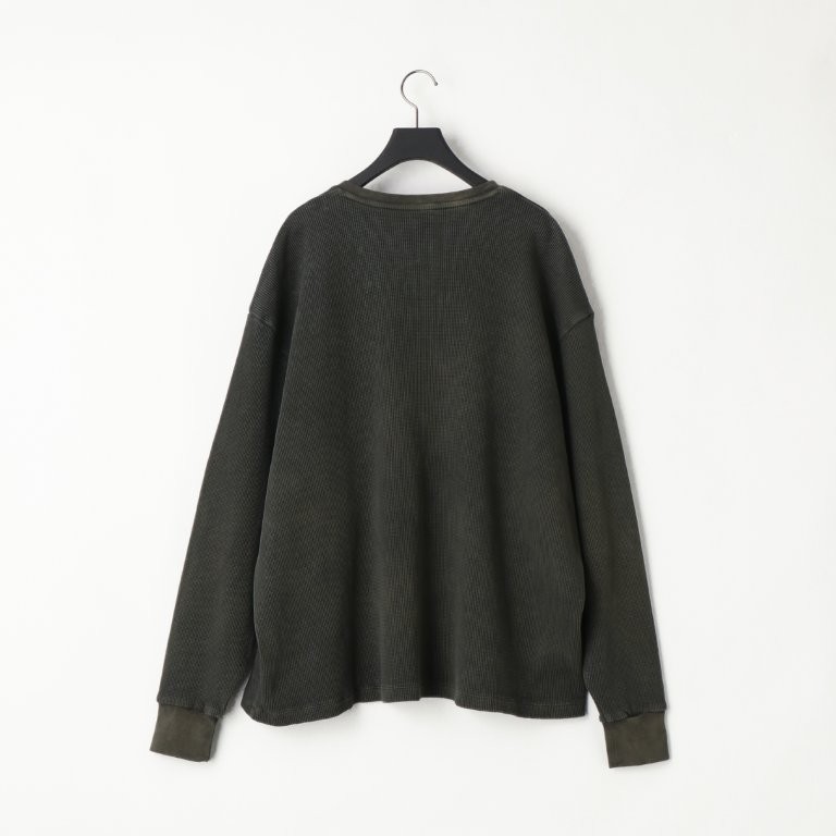 soldout18G Garment Dye Waffle