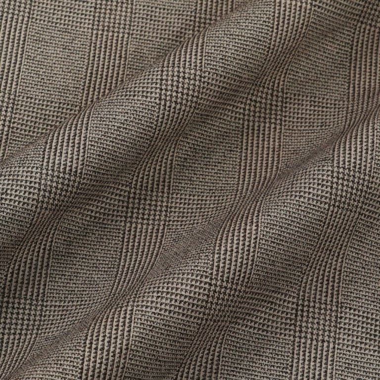 28G Loop Yarn Glen Check Shorts