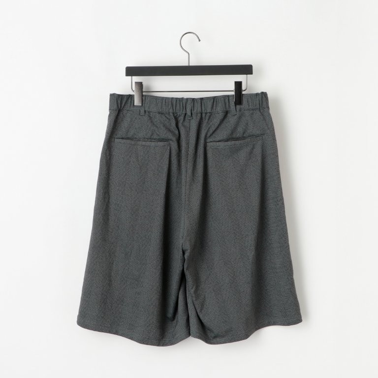 28G Loop Yarn Glen Check Shorts