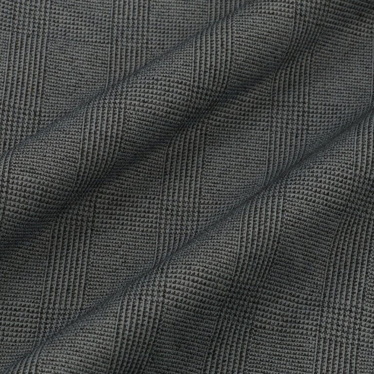 28G Loop Yarn Glen Check Shorts