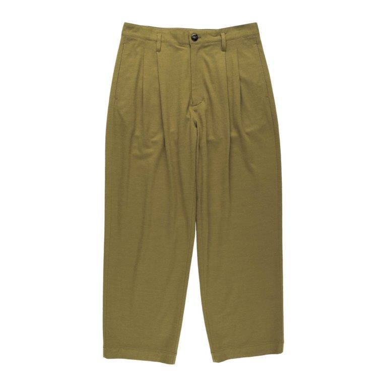 High Gauge Milled Wool Easy Slacks | KANEMASA PHIL. OFFICIAL