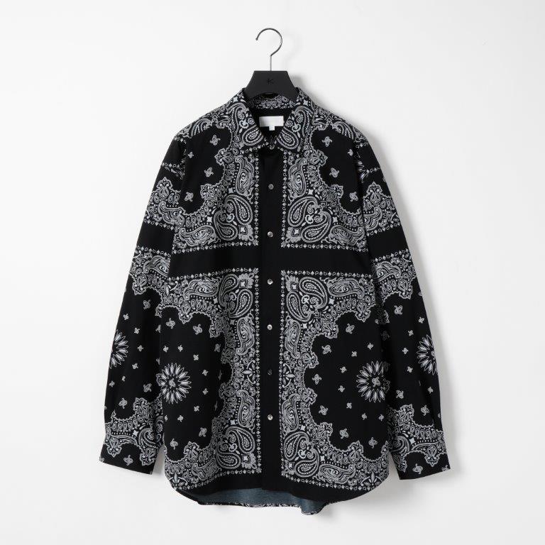 46G Atmosphere PHIL. Print L/S Shirt