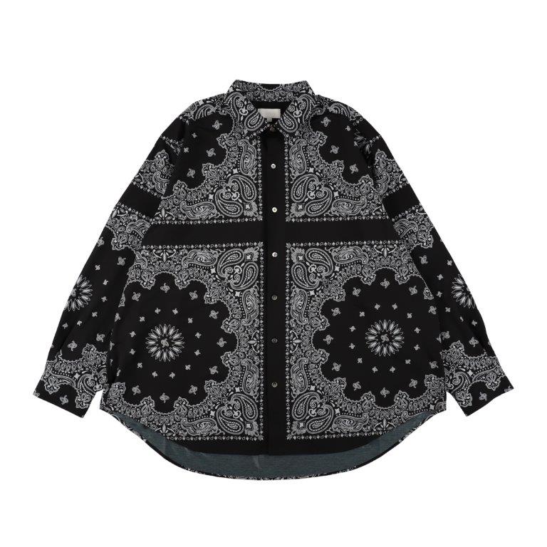 46G Atmosphere PHIL. Print L/S Shirt