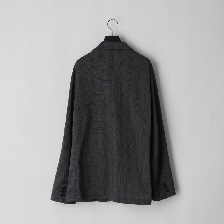 28G Loop Yarn Glen Check 2B Jacket