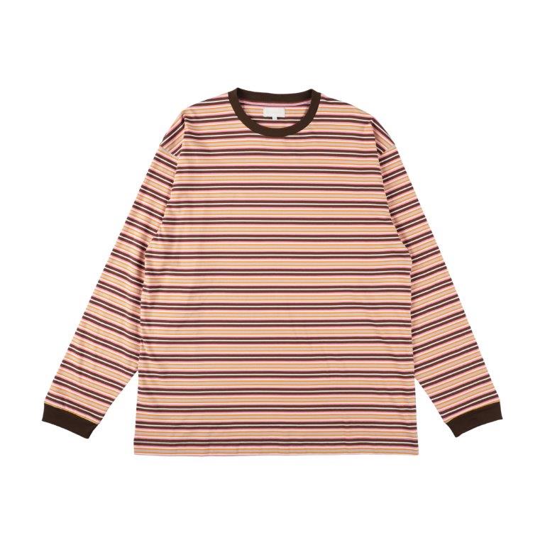36G Multi Border L/S Tee