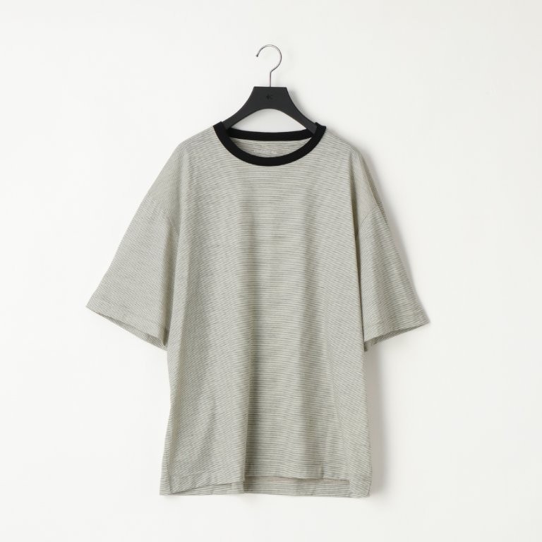 36G Wool Stripe SS Tee