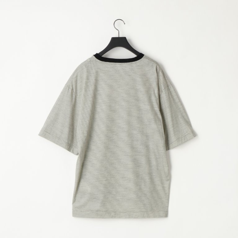 36G Wool Stripe SS Tee