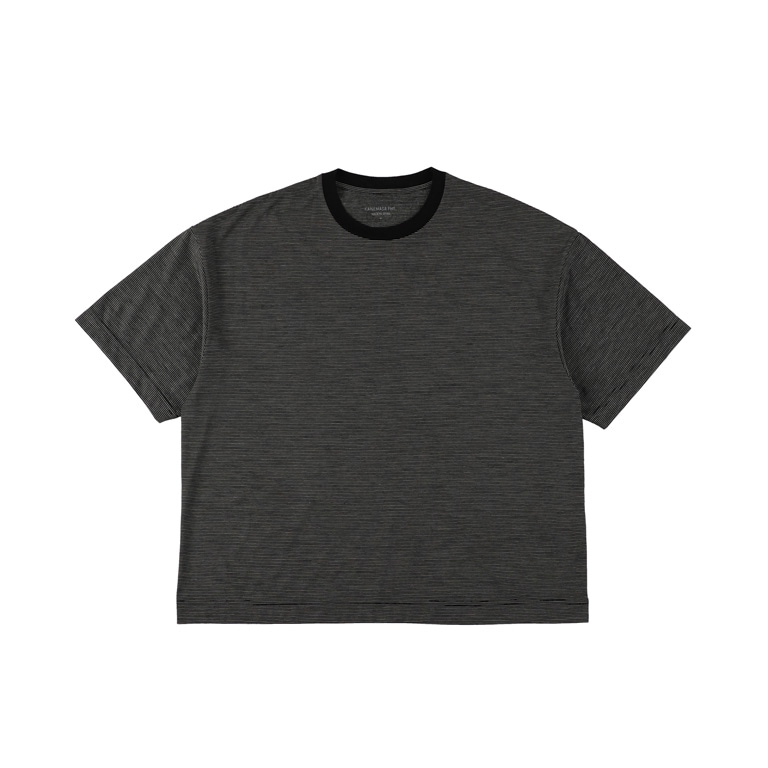 36G Wool Stripe SS Tee