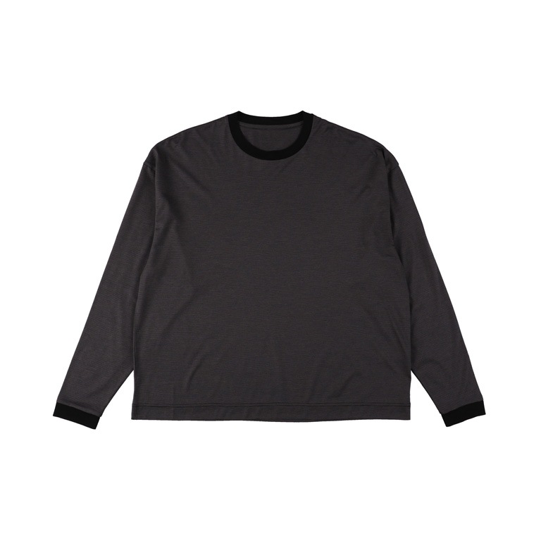 32G Wool Stripe LS Tee