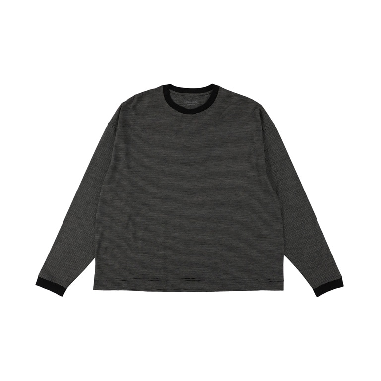 32G Wool Stripe LS Tee