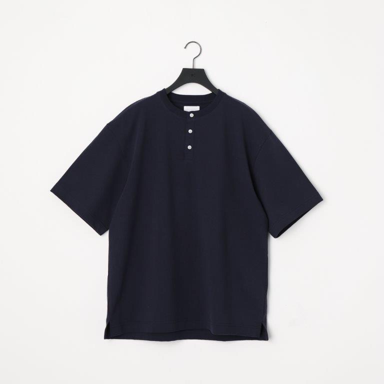 22G Air Spinning Henley SS Tee