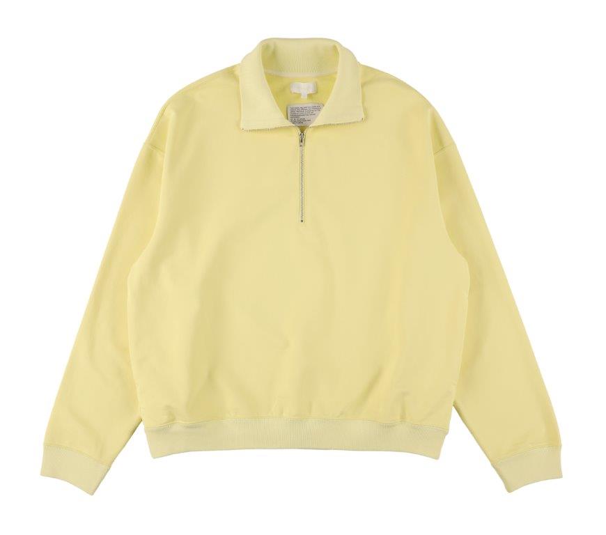 36G Super Fine Gauge Half Zip Pullover