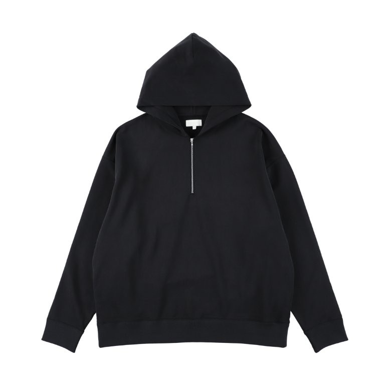 28G
Cupro Half Zip Hoodie
