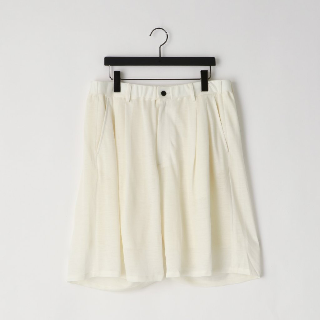 28G Silk Ramie Tuck Easy Shorts