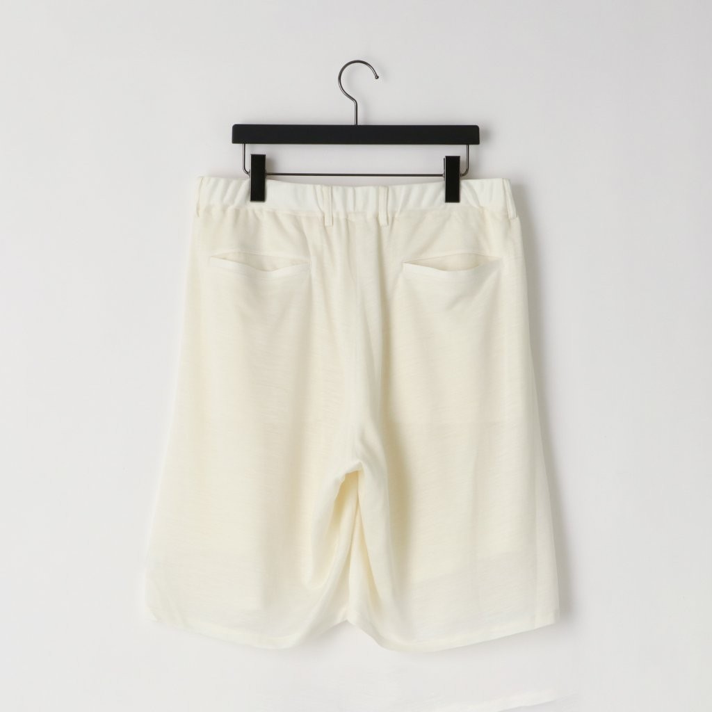 28G Silk Ramie Tuck Easy Shorts