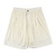 28G Silk Ramie Tuck Easy Shorts