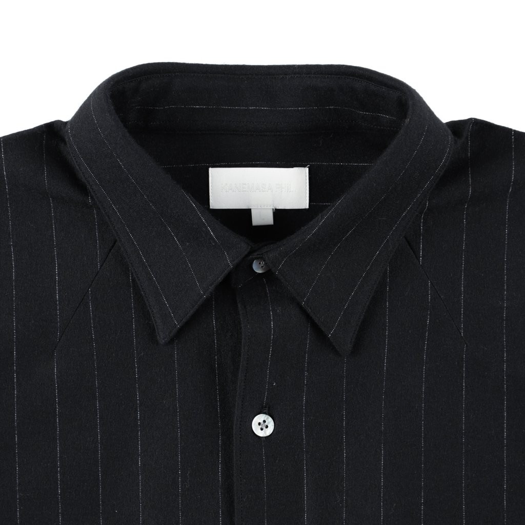 soldout36G Wool Stripe Ideal Shirts
