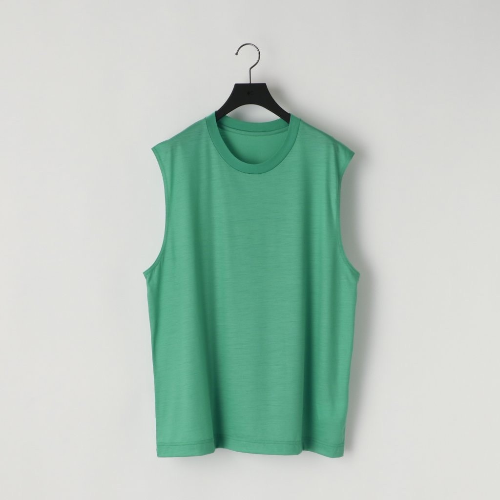 ��soldout��36G Wool Sleeveless Tee