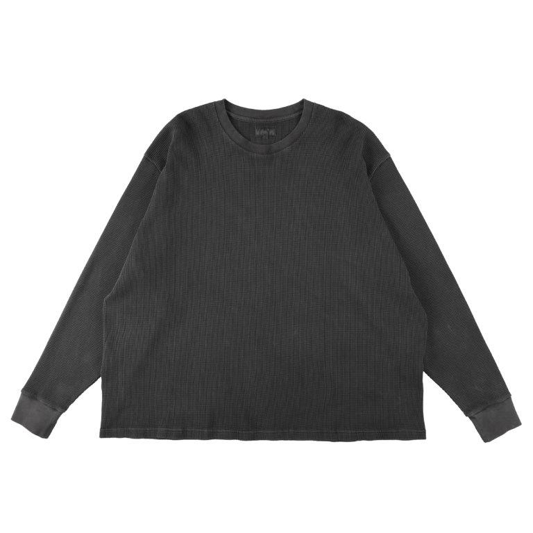 18G Heavy Weight Garment Dye L/S Waffle