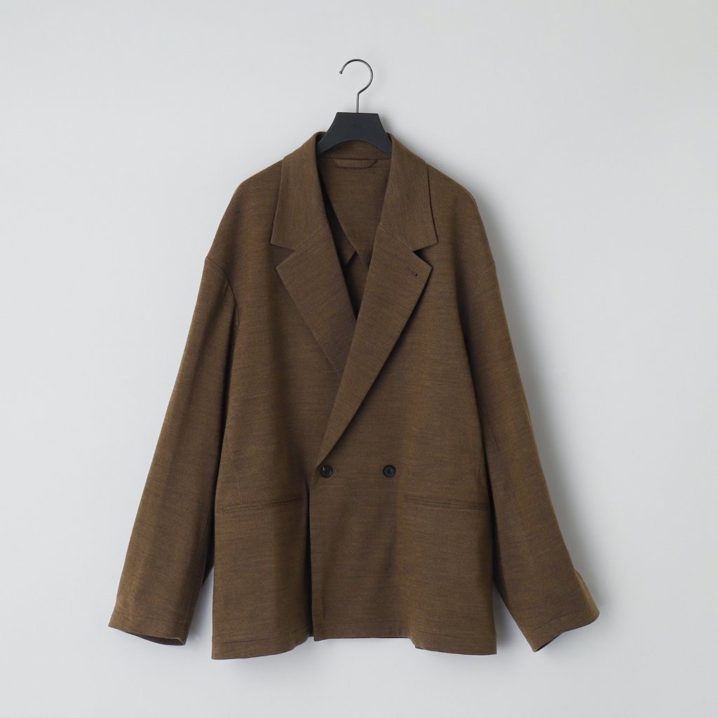 36G Wool Herringbone Double Jacket