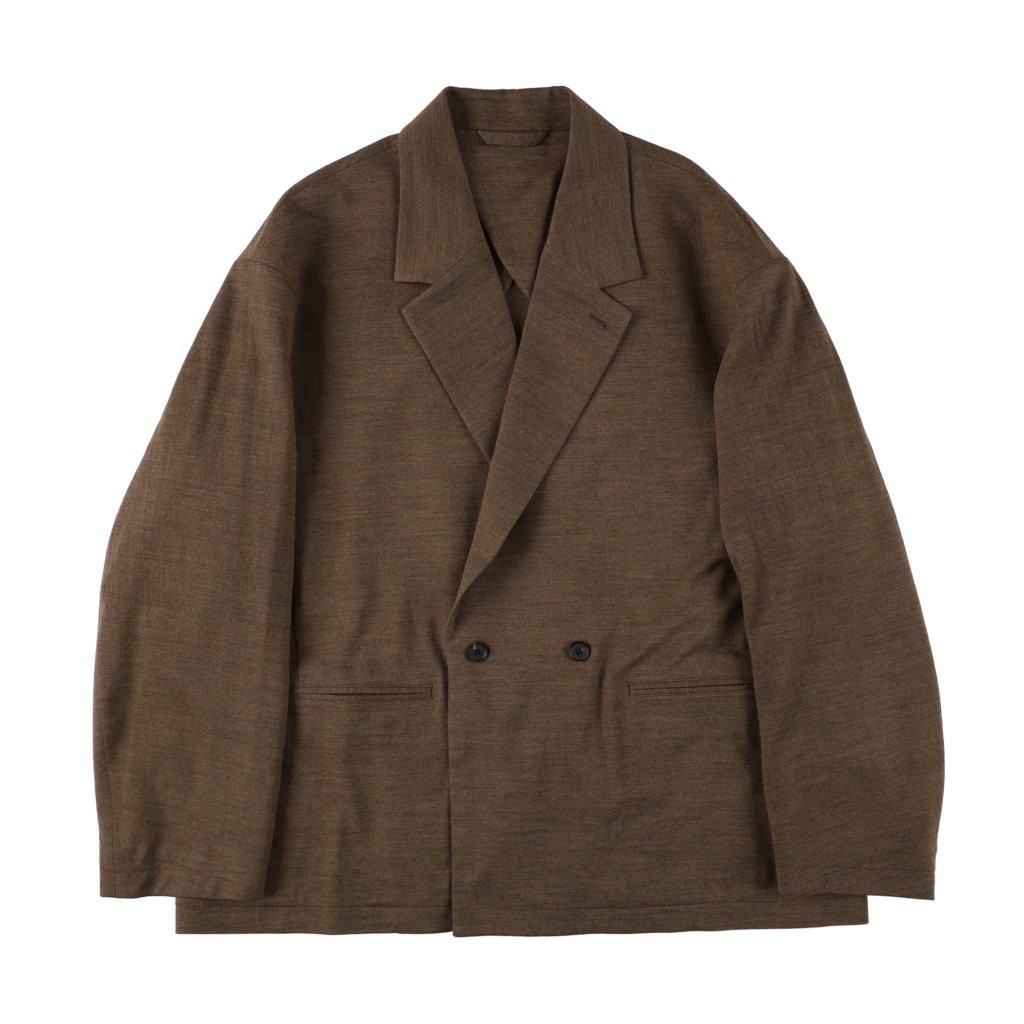 36G Wool Herringbone Double Jacket