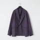 36G Wool Stripe Double Jacket