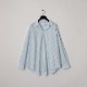 soldout46G Atmosphere Stripe Open Collar Shirt