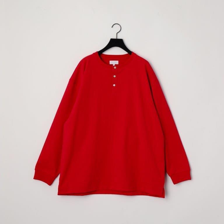 ��soldout��22G Air Spinning Henley LS Tee