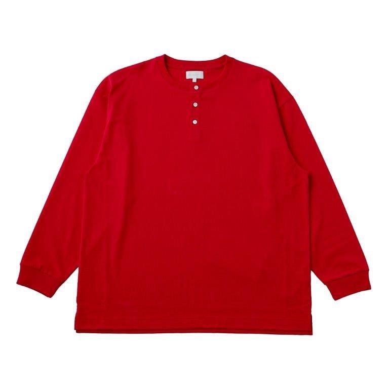 22G Air Spinning Henley LS Tee