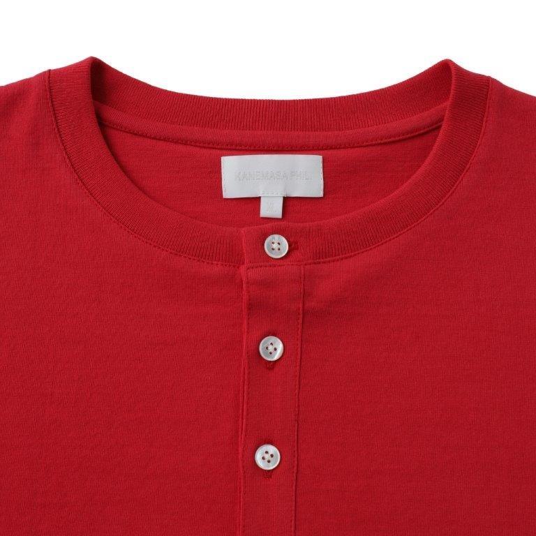 ��soldout��22G Air Spinning Henley LS Tee