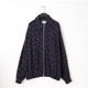 36G Linen Sucker Flower Blouson