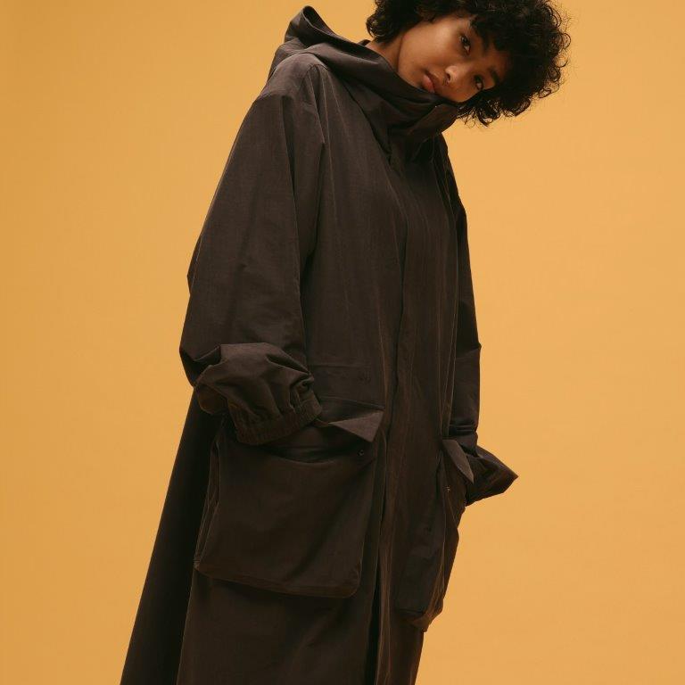 ARCHIVE SALE 30%OFFFibril Cupro Vintage Tech Coat