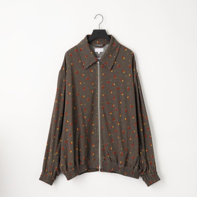 soldout36G Linen Sucker Flower Blouson