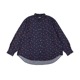 36G Linen Sucker Flower Atmosphere L/S Shirt