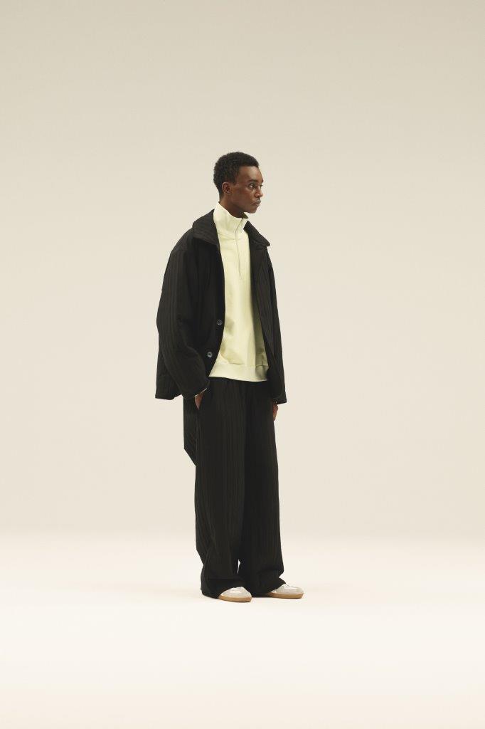 ��soldout��46G Quilted Stripe Blouson