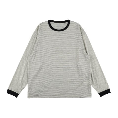 36G Wool Stripe L/S Tee