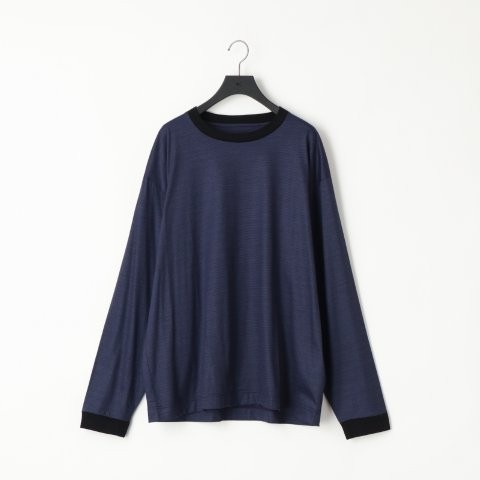36G Wool Stripe L/S Tee
