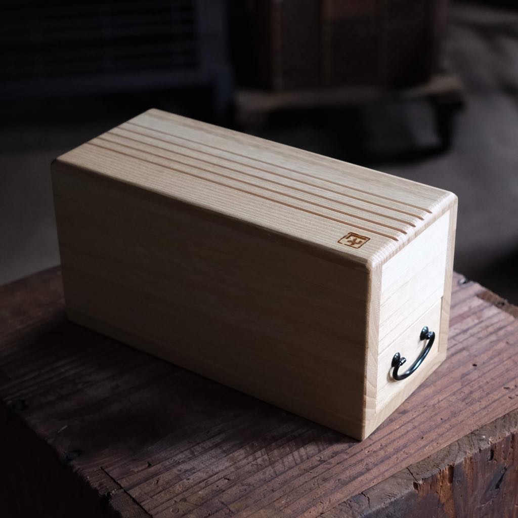 削り器「クラシック桐箱 ー青紙鋼ー」 | オリジナル削り器 | 金七商店