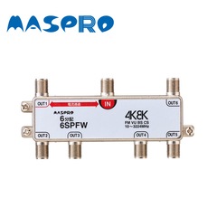 MASPRO/ޥץŹ 6SPFW 4K8K(3224MHz) б 1üή̲᷿ 6ʬ۴