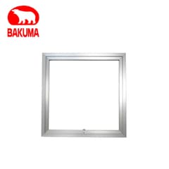 バクマ工業 ワンタッチ 天井点検口 天井くん 450×450 シルバー 1