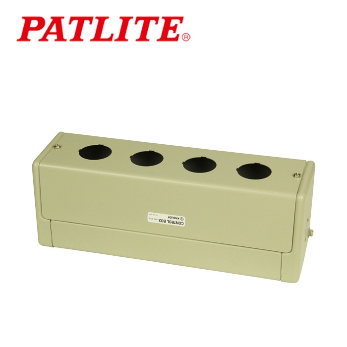 パトライト/春日電機 BXA304 金属製コントロールボックス 閉鎖形 穴あき