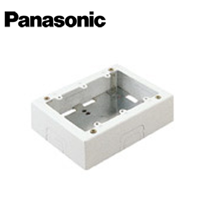 Panasonic/パナソニック DZB263W 3コ用スイッチボックス ホワイト色 浅型