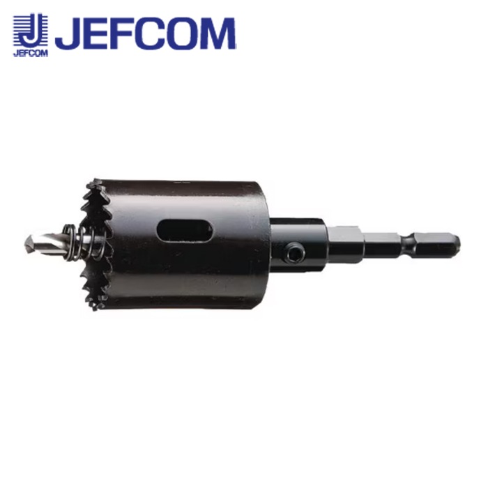 ジェフコム DENSAN/デンサン JH-27 充電バイメタルホールソー