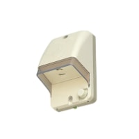 コンセント Panasonic/パナソニック WK2111K アースターミナル付フル防水コンセント 1個用