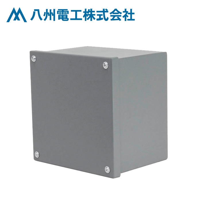 や行 八州電工 IP5030WG プルボックス 鉄被せ防水 錆止め 500x500x300