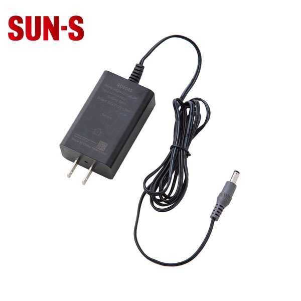 サンエス/SUN-S SUN-S/サンエス RD9045 充電器 バッテリー充電用アダプター 電動ファン付きウェア アクセサリー【取寄商品】